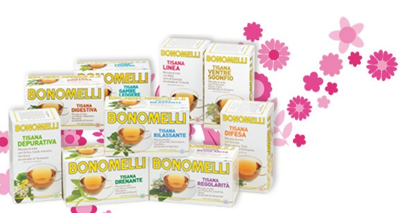Buoni sconto tisane Bonomelli