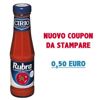 Salsa Rubra Cirio nuovo coupon Buonpertutti