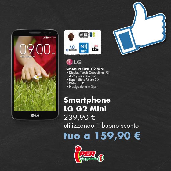 buono sconto LG