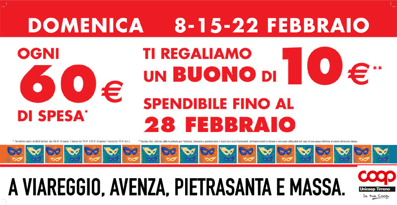 Buoni sconto Unicoop Tirreno