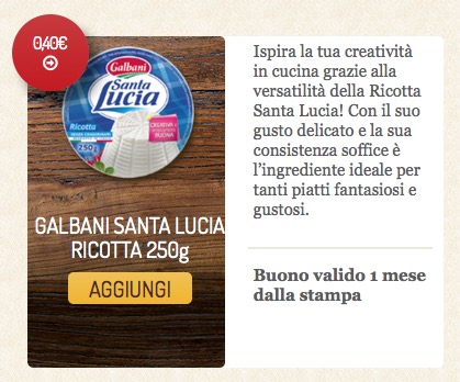Galbani 3 coupon extra per la Festa della Mamma