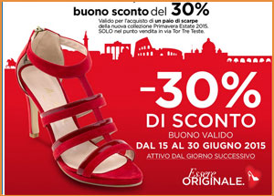 Buono sconto Pittarello MegaStore di Roma