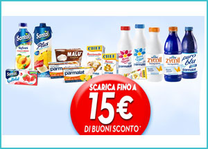 Buoni sconto Parmalat