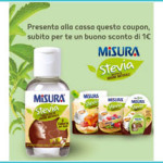Misura Stevia, buono sconto 1 euro