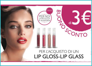 Buono sconto Free Age lip gloss