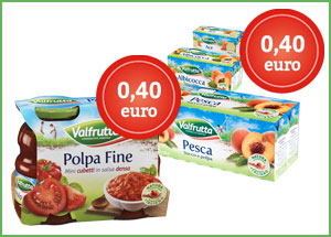Nuovi buoni sconto Valfrutta