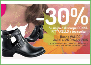 Buono sconto da stampare Pittarello scarpe da donna