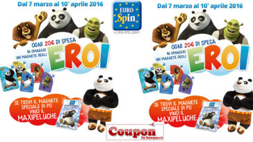 Concorso Eurospin, vinci peluche e magneti