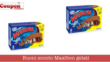 Buoni sconto Maxibon gelati