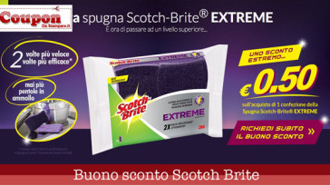 Buoni sconto Scotch Brite