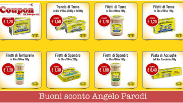 Coupon sconto Angelo Parodi