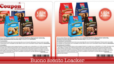 Buono sconto Loacker da stampare