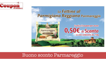 Parmareggio: buoni sconto fettine al Parmigiano
