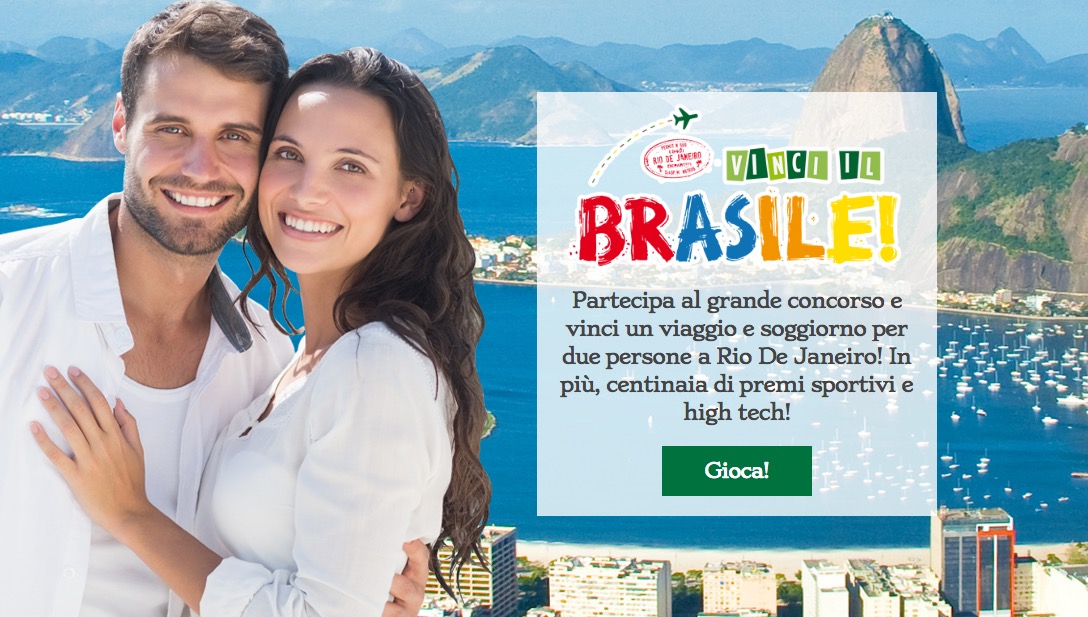 Vinci viaggio in Brasile con Crai