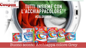 Buoni sconto Acchiappacolore Grey