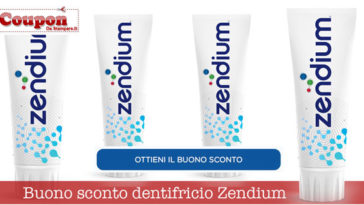 Buono sconto dentifricio Zendium