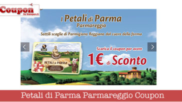 Coupon Petali di Parma Parmareggio