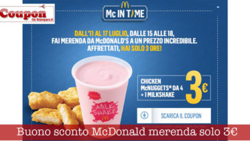 coupon merenda mcdonald