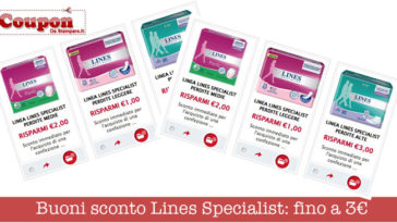 Buoni sconto Lines Specialist