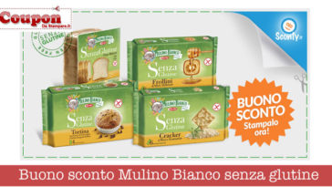 Coupon da stampare Mulino Bianco Senza Glutine