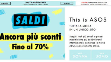 saldi asos