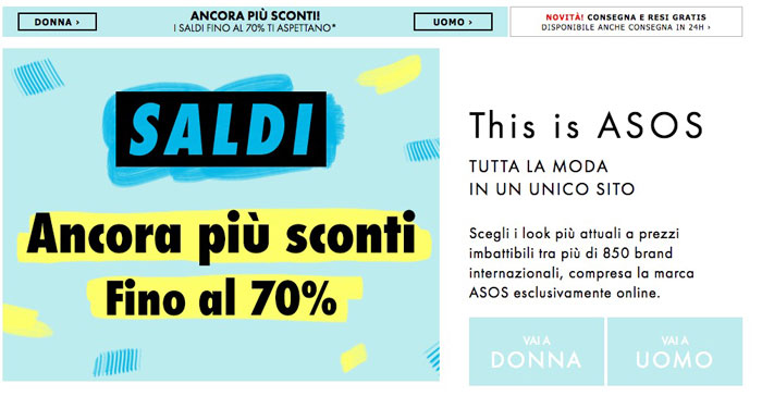 saldi asos