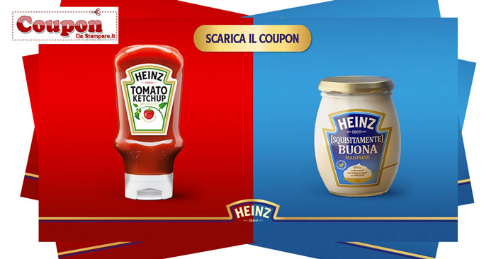 Buono sconto Heinz da stampare