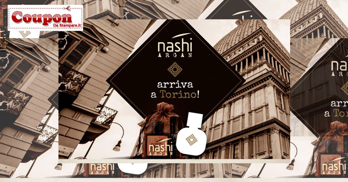 Coupon omaggio Nashi Argan