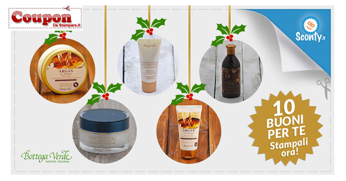 coupon bottega verde