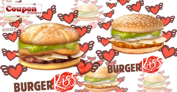 Coupon Burger King stampabile