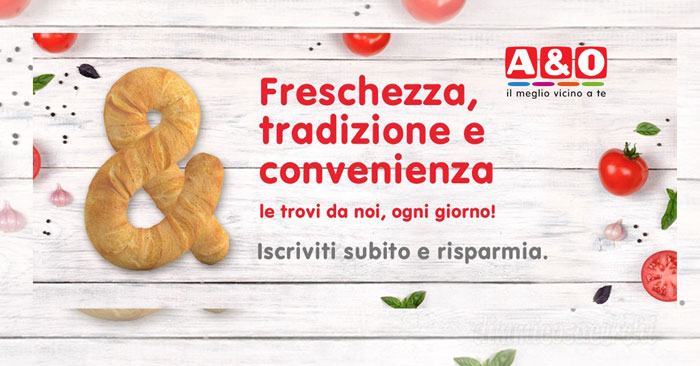 Buoni sconto A&O: ecco come riceverli