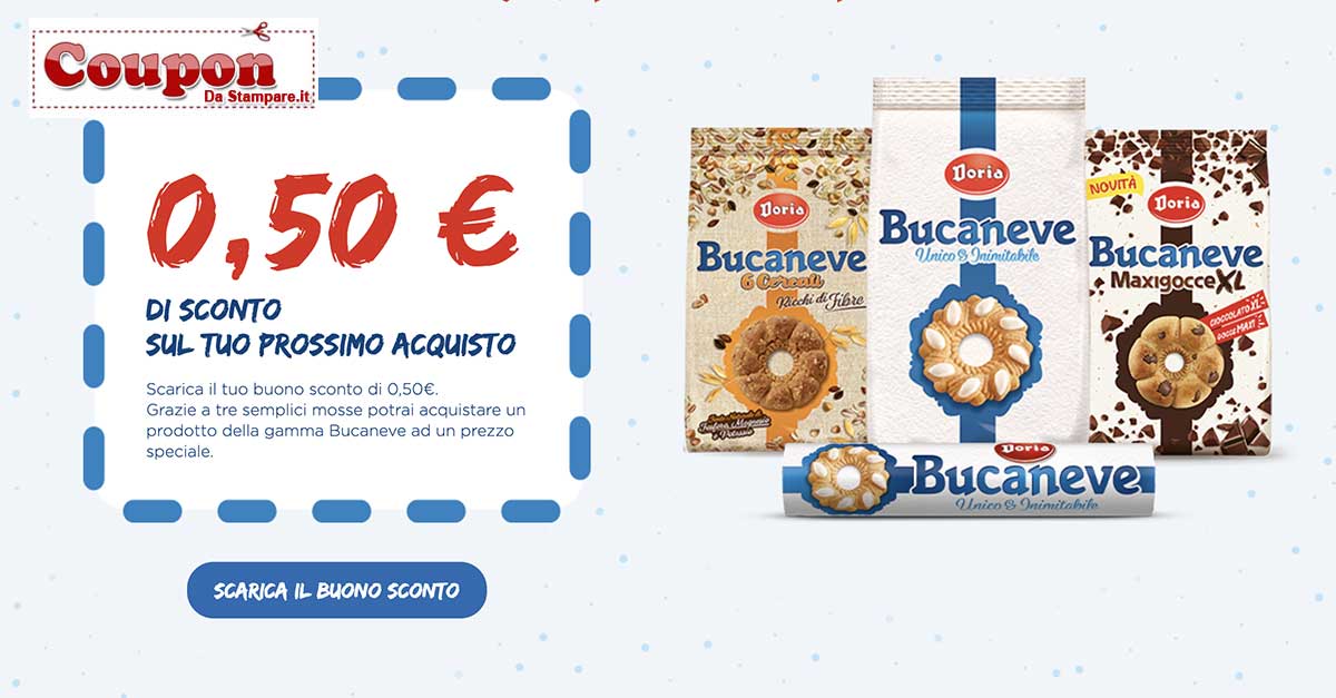 Buoni sconto Bucaneve